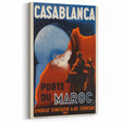 Retro Casablanca Travel Poster – Vintage Prints & Nostalgic Wall Art