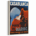Retro Casablanca Travel Poster – Vintage Prints & Nostalgic Wall Art