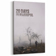 2020s Vintage Movie Poster – 20 Days in Mariupol Retro Art