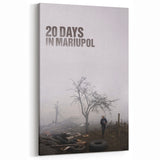 2020s Vintage Movie Poster – 20 Days in Mariupol Retro Art