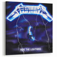 Metallica Retro Wall Art – Ride the Lightning Vintage Print