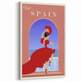 Vintage Spain Travel Poster - Flamenco Dance Art Print