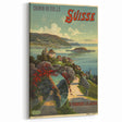 Vintage Switzerland Travel Poster - Jura Region Scenic Art Print