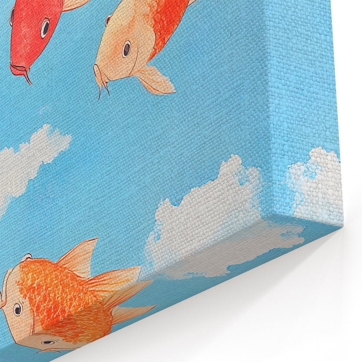 Koi Fish Nursery Wall Art - Baby Room & Kids Room Decor