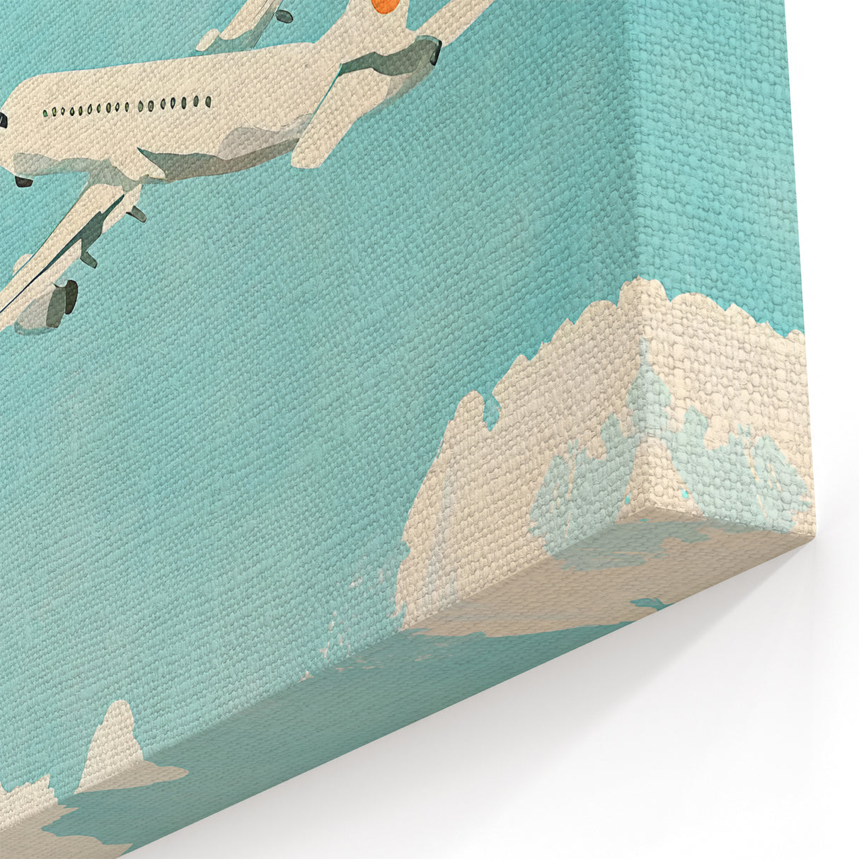 Airplane Nursery Wall Art - Baby Room & Kids Room Decor