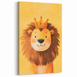 King Lion Nursery Wall Art - Baby Room & Kids Room Decor