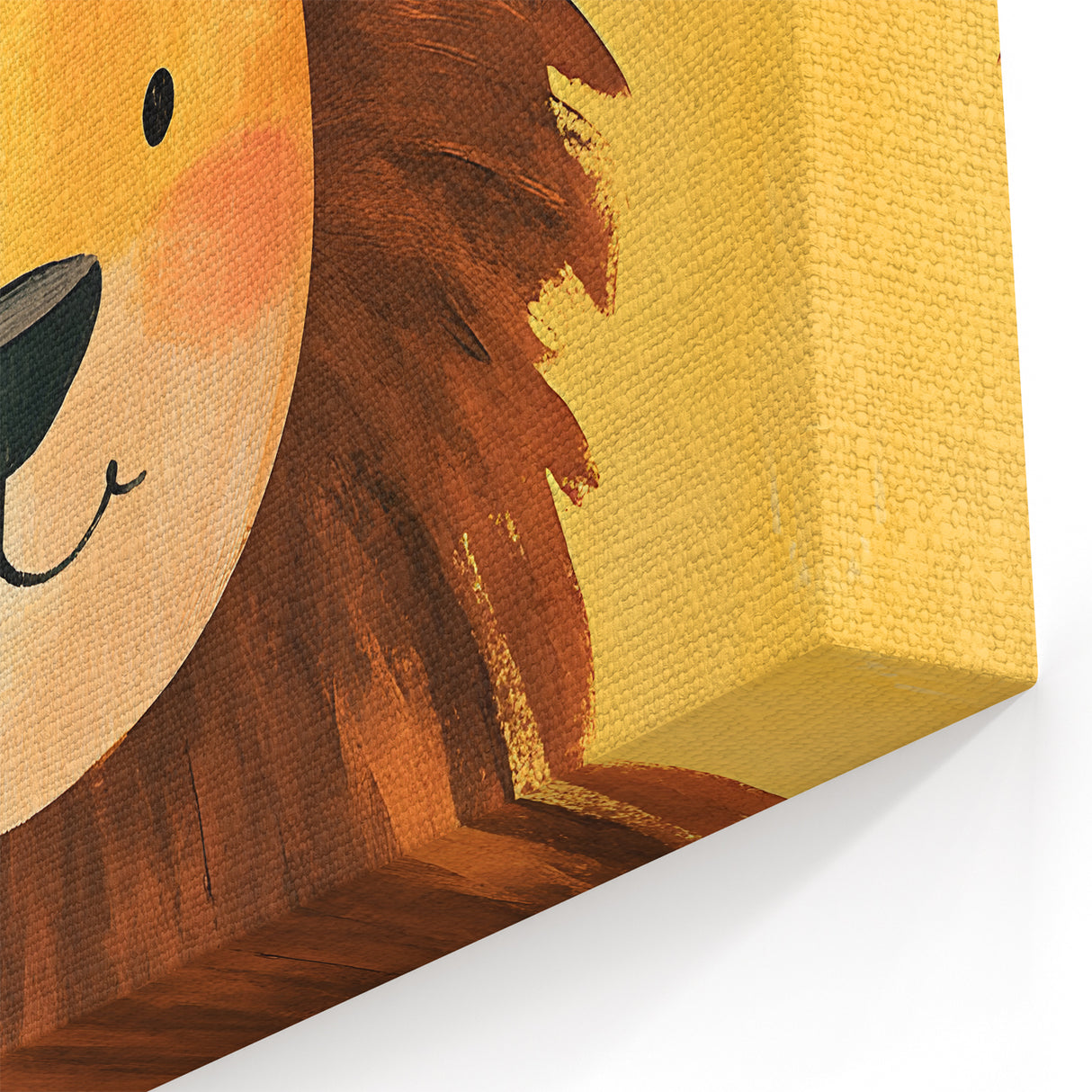 King Lion Nursery Wall Art - Baby Room & Kids Room Decor
