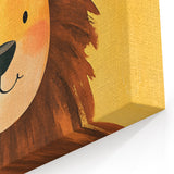 King Lion Nursery Wall Art - Baby Room & Kids Room Decor