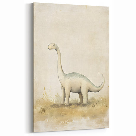 Vintage Dinosaur Nursery Wall Art - Kids Room Prints & Decor