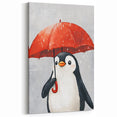Charming Penguin Nursery Wall Art - Kids Room Prints & Decor