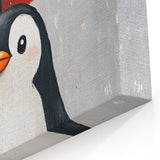 Charming Penguin Nursery Wall Art - Kids Room Prints & Decor