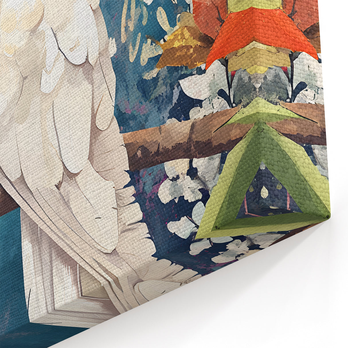 Elegant Cockatoo Nursery Wall Art - Kids Room Prints & Decor