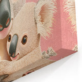 Cute Koala Nursery Wall Art - Kids Room Prints & Baby Decor