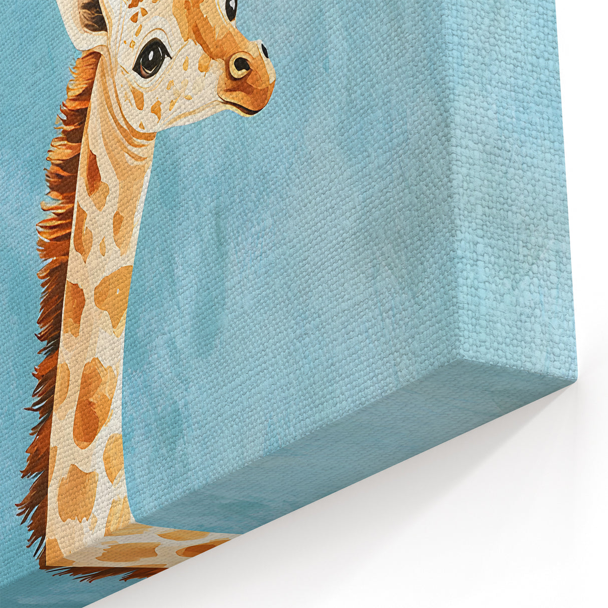 Adorable Giraffe Nursery Wall Art - Kids Room Prints & Decor