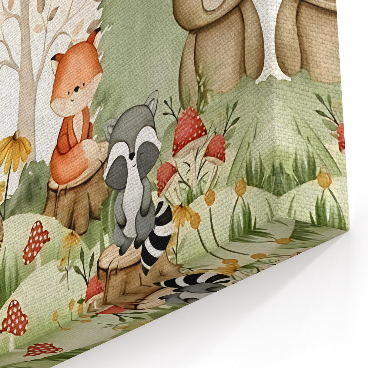 Woodland Animals Nursery Wall Art - Kids Room Prints & Decor
