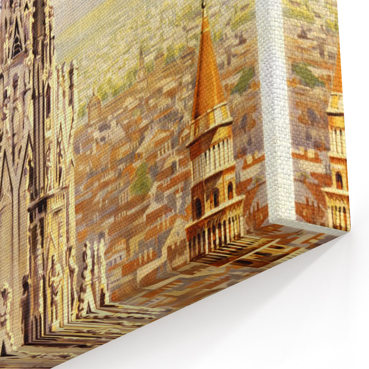 Retro Milano Travel Poster – Vintage Italian City Art