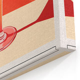 Martinez Cocktail Art Print - Bar Wall Art for Home & Lounge