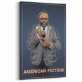 2020s Vintage Movie Poster - American Fiction Retro Film Art