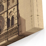Architectural Wall Art: Vintage Cathedral Design Print