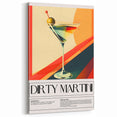 Dirty Martini Cocktail Print - Bar Wall Art for Lounge & Kitchen