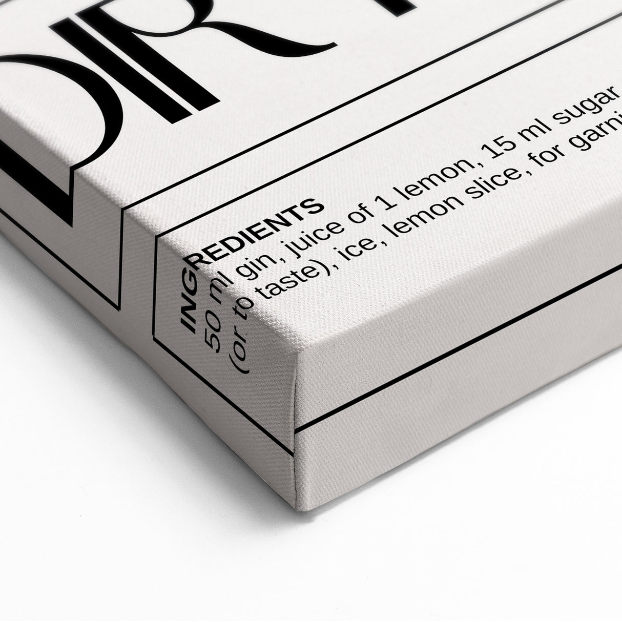 Dirty Martini Cocktail Print - Bar Wall Art for Lounge & Kitchen