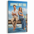 2020s Vintage Movie Poster - Anyone But You Retro Film Art