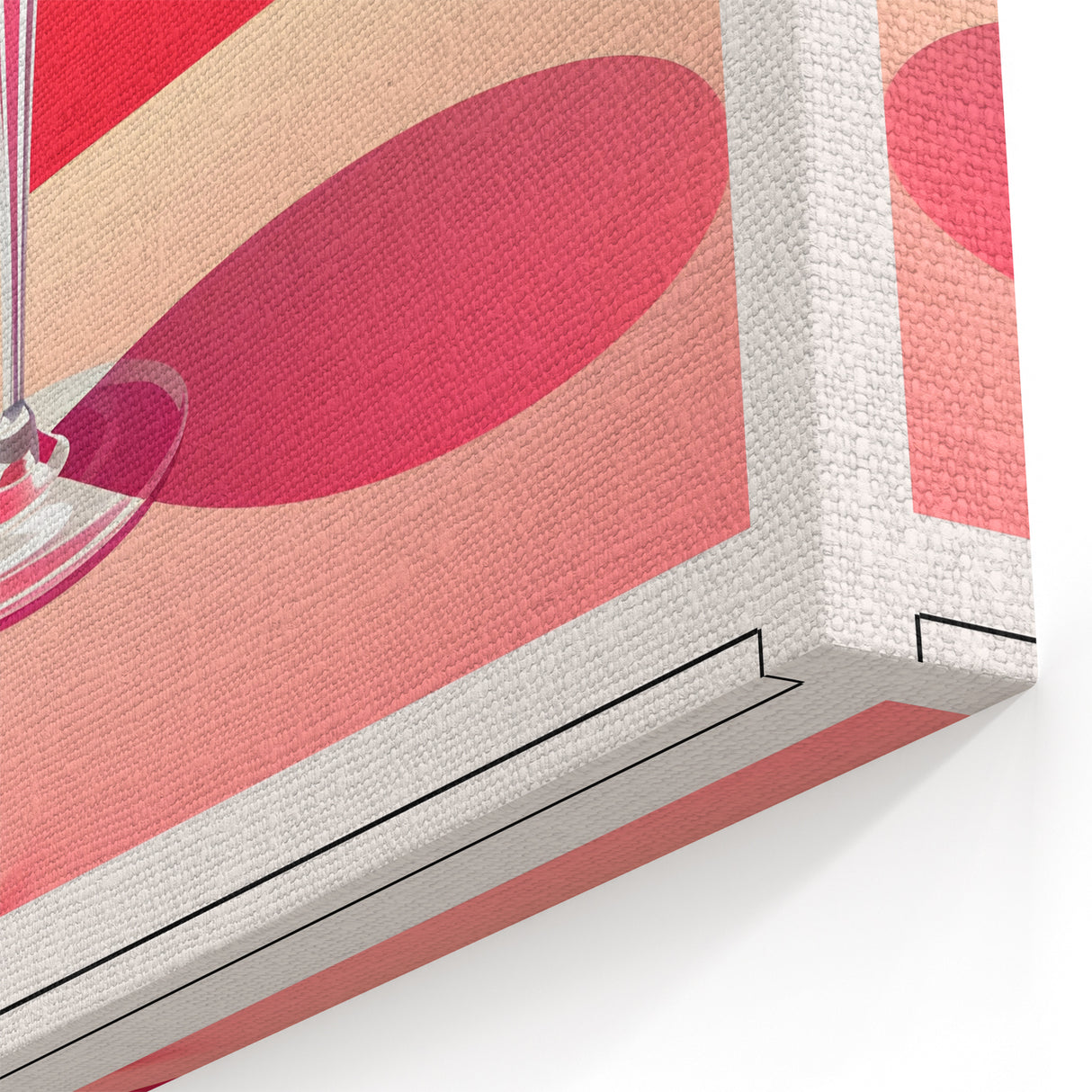 Vodka Cranberry Cocktail Print - Cocktail Wall Art for Bars