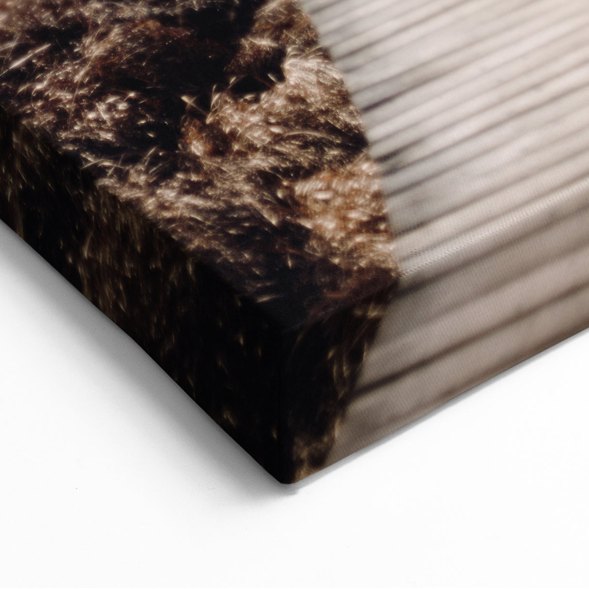 Serene Autumn Wall Art - Fall Canvas Art with Wooden Pathway