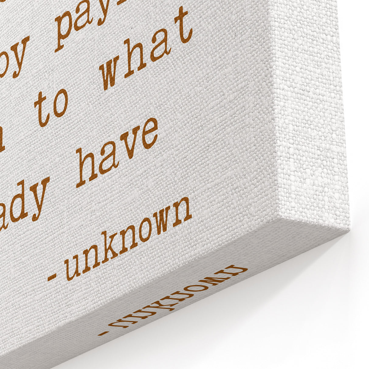 Inspirational Fall Wall Art - Autumn Canvas Art with Seasonal Quote