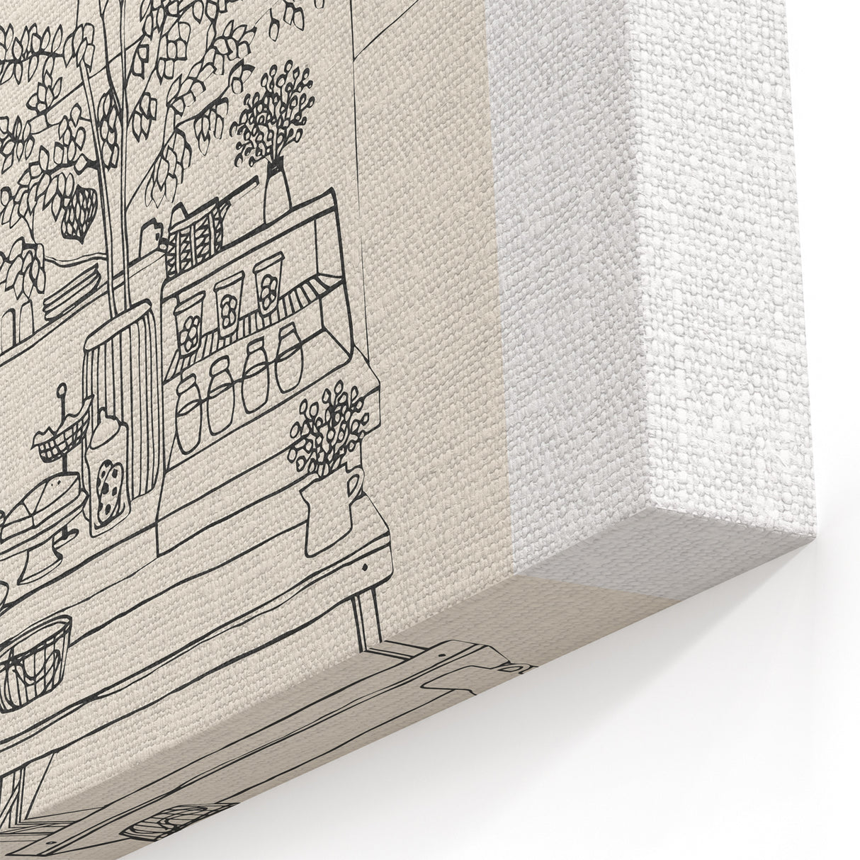 Le Café Coffee Shop Print - Coffee Wall Art for Kitchen & Bar