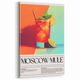 Moscow Mule Cocktail Art - Beverage Wall Art for Bars & Lounges