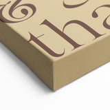 Thanksgiving Fall Wall Art - Autumn Canvas Art with Festive Quote