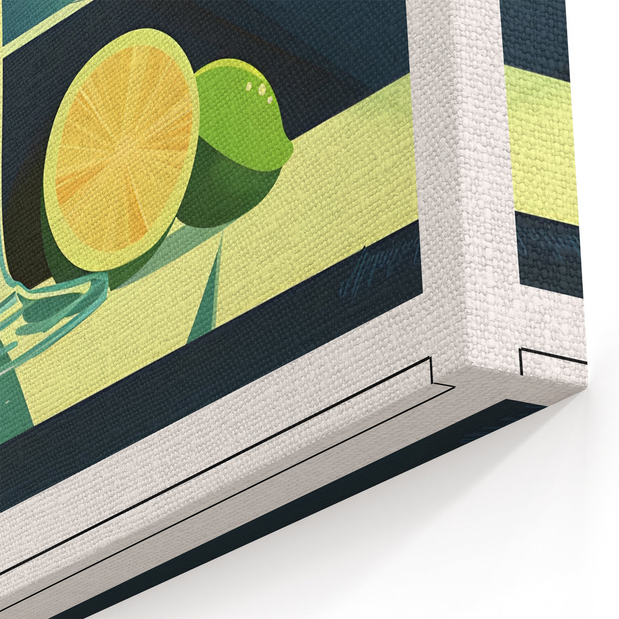 Margarita Cocktail Art Print - Bar & Kitchen Wall Decor