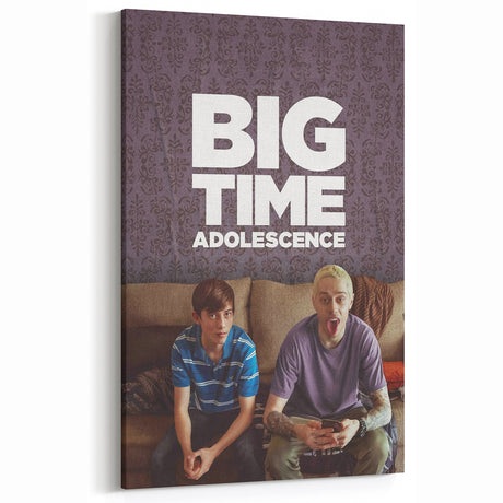 2020s Vintage Movie Poster - Big Time Adolescence Retro Film Art
