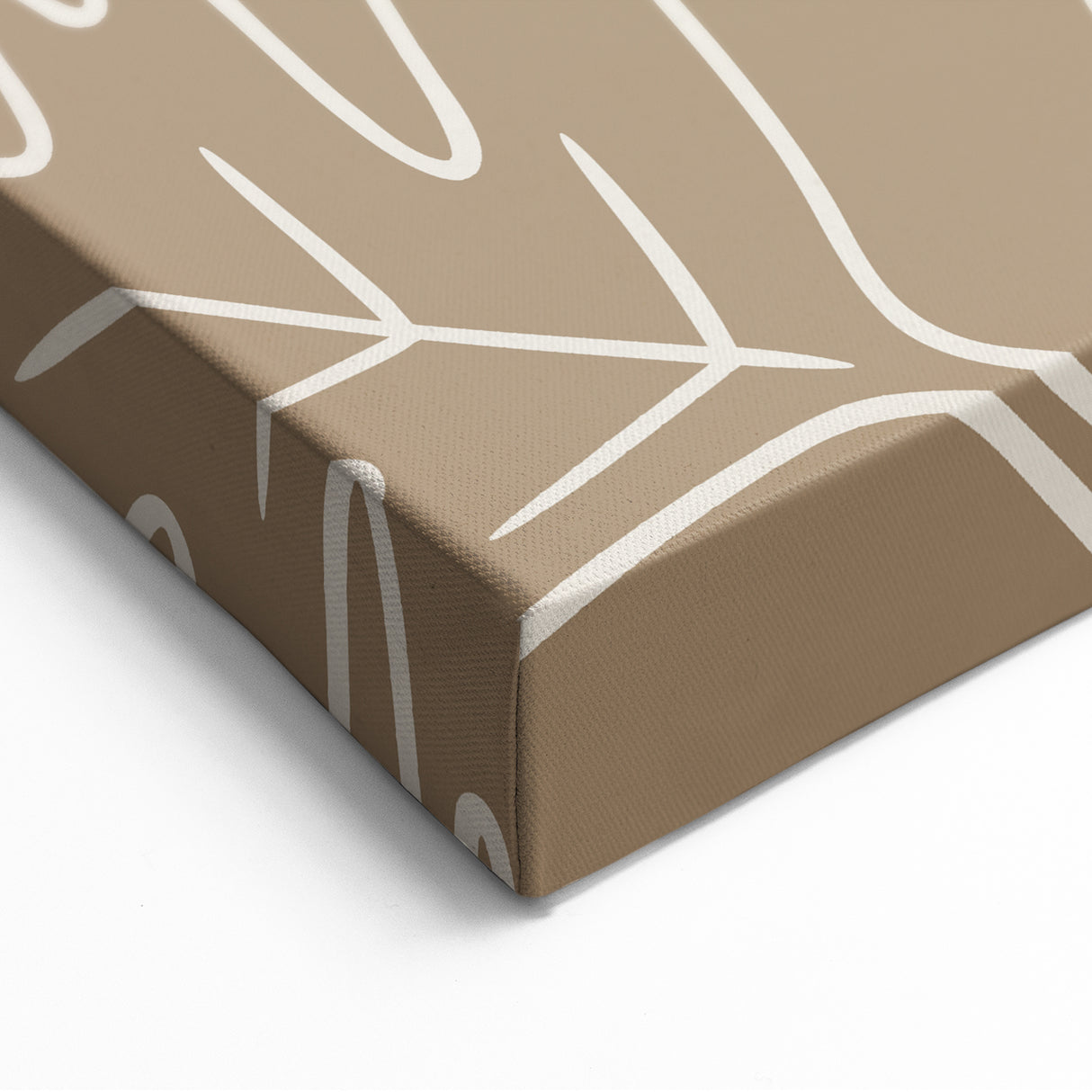 Minimalist Fall Leaves Wall Art - Autumn Canvas Art for Cozy Decor