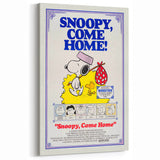 Snoopy, Come Home Vintage Movie Poster – Classic Motivational Art