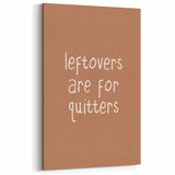 Funny Thanksgiving Wall Art - Fall Canvas Art with Festive Quote