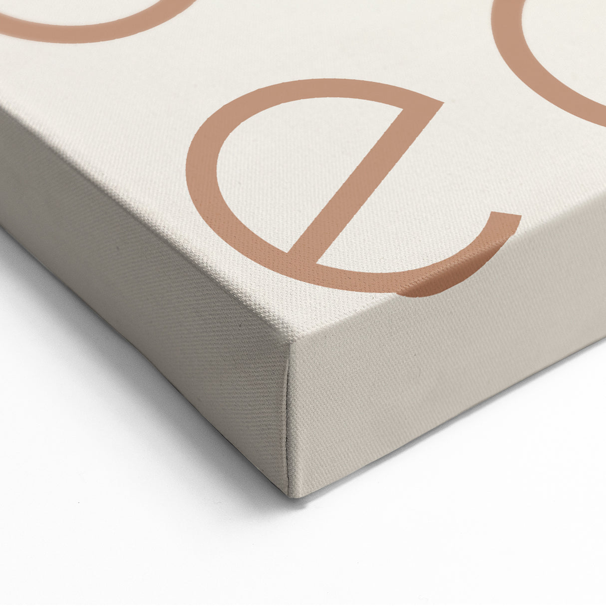 Minimalist Let Us Eat Wall Art - Fall Canvas Art for Dining Decor