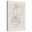 Modern Coffee Wall Art - Minimalist Kitchen & Café Decor