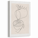 Modern Coffee Wall Art - Minimalist Kitchen & Café Decor