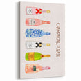 Chic Champagne Art Print - Bar & Kitchen Wall Decor