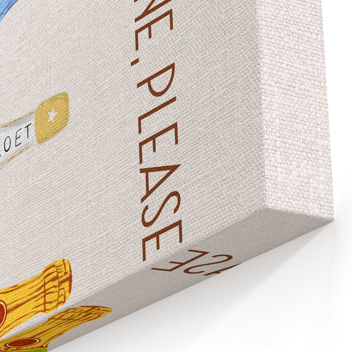 Chic Champagne Art Print - Bar & Kitchen Wall Decor