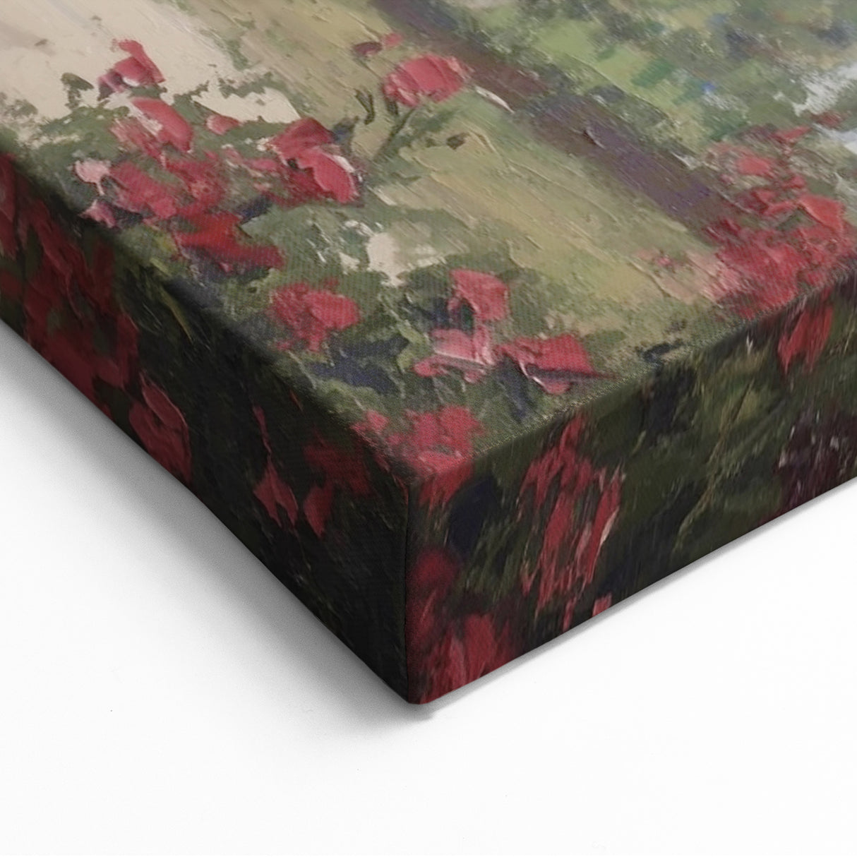 Patriotic Garden Scene - 4th of July Wall Art