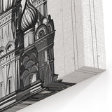 St. Basil's Cathedral Architectural Wall Art