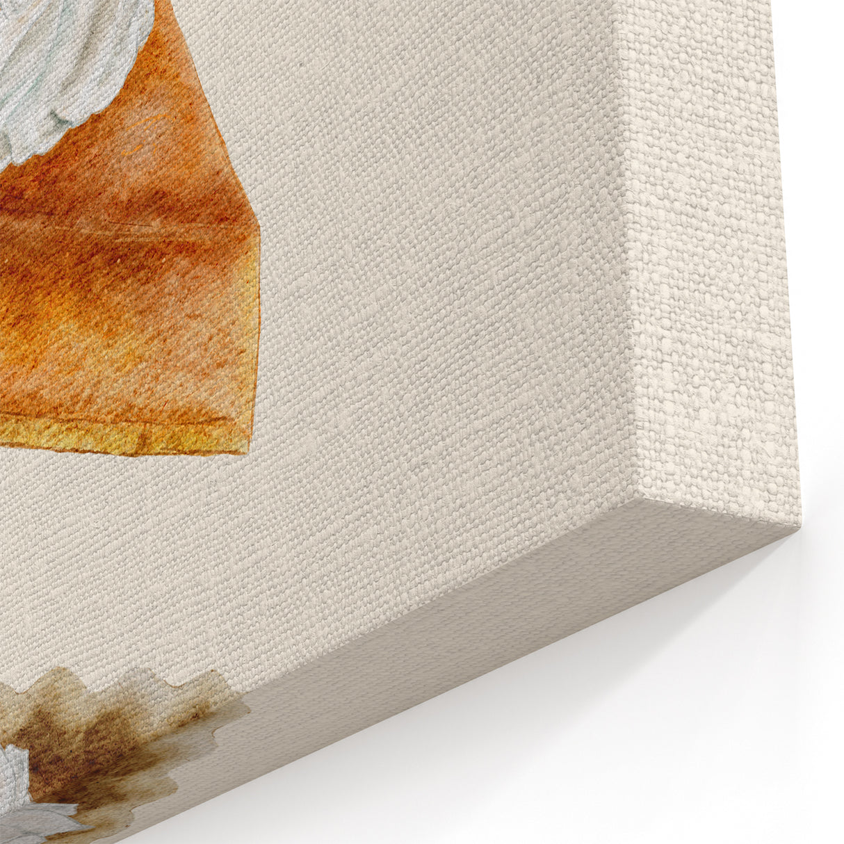 Pumpkin Pie Fall Wall Art – Autumn Canvas Art for Kitchen Decor