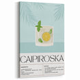 Caipiroska Cocktail - Beverage Wall Art for Kitchen or Bar