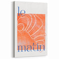 Le Matin Croissant - Kitchen Wall Art for Café or Dining Space