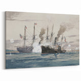 Historic Naval Battle - Independence Day Wall Art