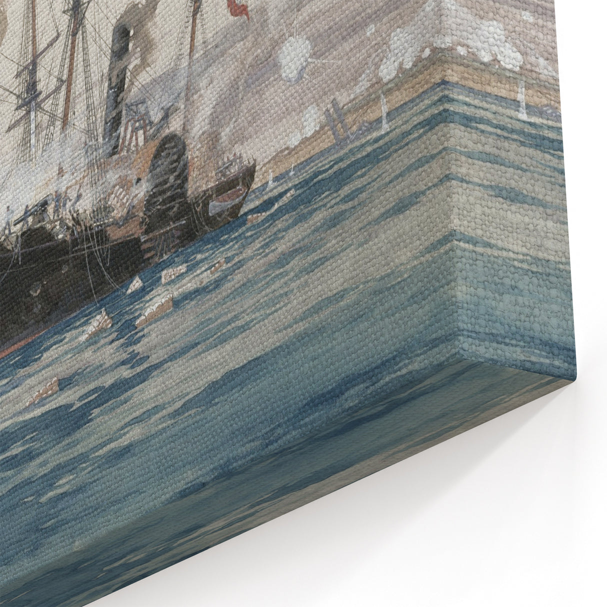 Historic Naval Battle - Independence Day Wall Art