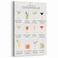 Classic Cocktails - Bar Wall Art for Kitchen or Lounge